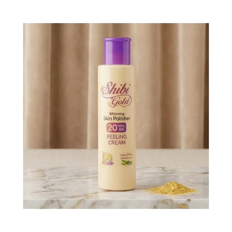 Shibi Gold Whitening Skin Polisher Peeling Cream for skin brightening and polishing