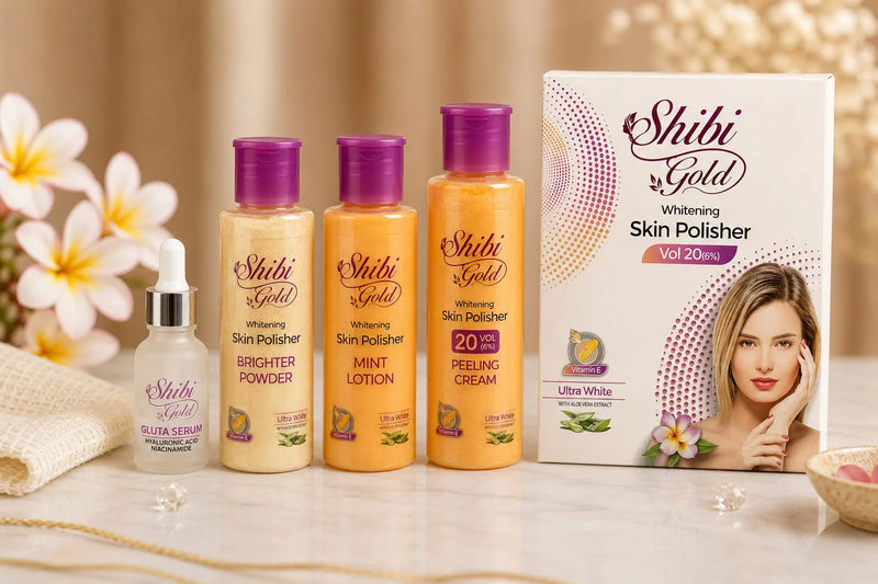 Shibi Gold Radiant Glow Skin Polisher & Brightening Kit